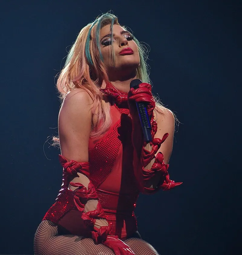 2017年 Lady Gaga在蒙特利尔的Joanne世界巡演中表演