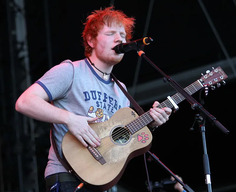 Ed Sheeran 在 2012 年奥地利 Frequency 音乐节