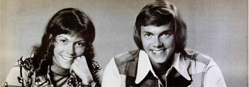 The Carpenters 乐队：Karen 和 Richard Carpenter 1973年