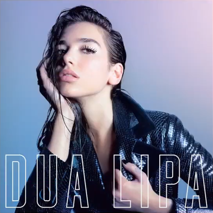 Dua Lipa同名专辑《Dua Lipa》封面