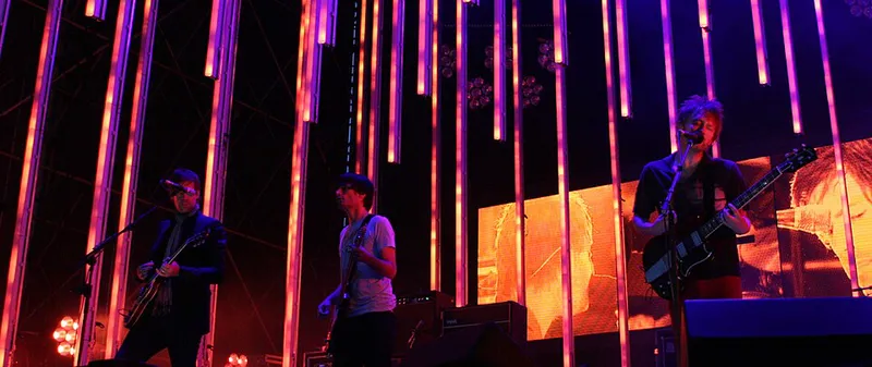 Radiohead 于 2008 年 6 月 12 日在巴塞罗那举行的 Daydream Festival 音乐节