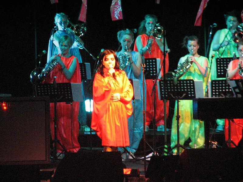 Björk 在 Radio City Music Hall演出（2007）