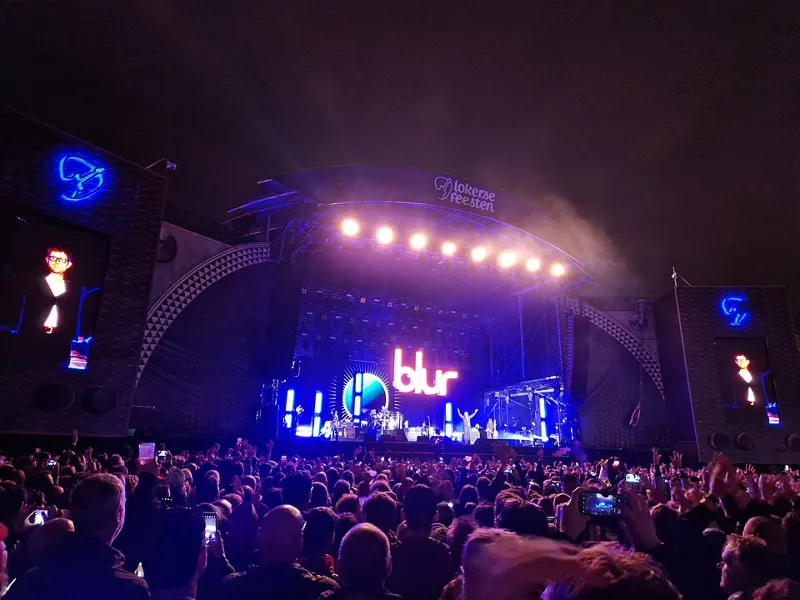 Blur乐队 在 Lokerse Feesten，比利时 （2023）