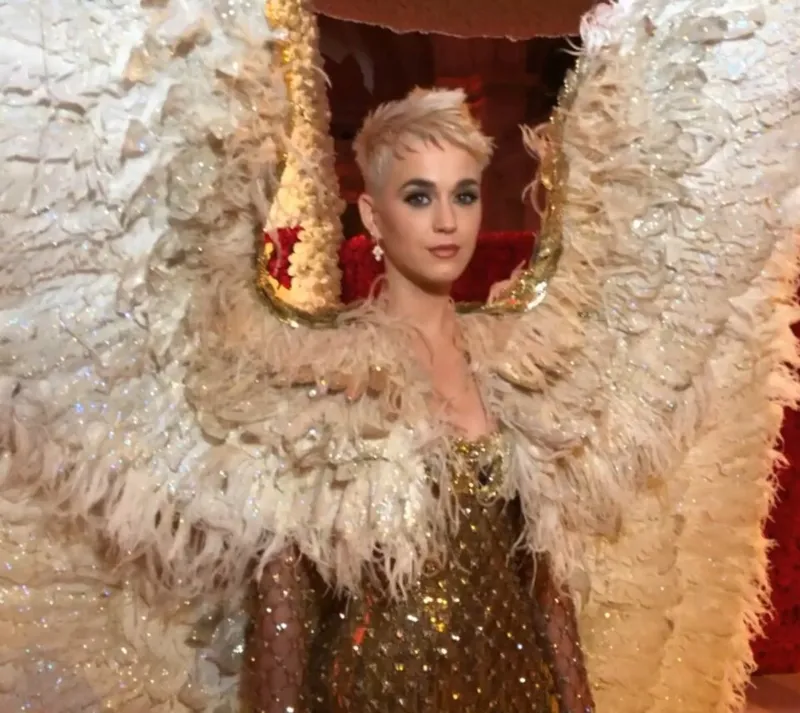 Katy Perry 在 Met Gala （2018）