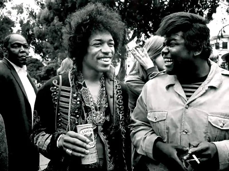 Jimi and Buddy Miles （1964）